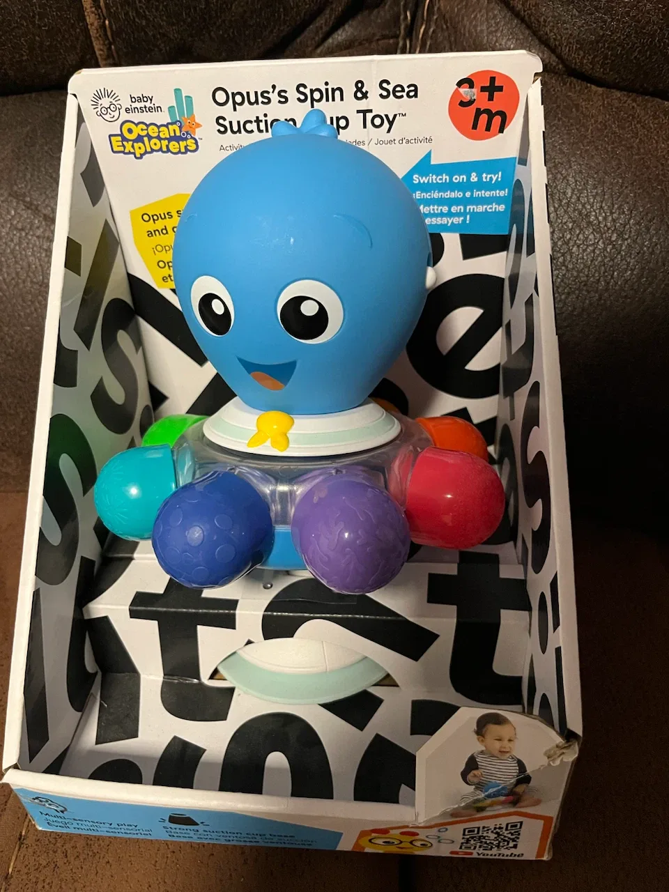 Baby Einstein Opus's Spin & Sea Suction Cup Toy