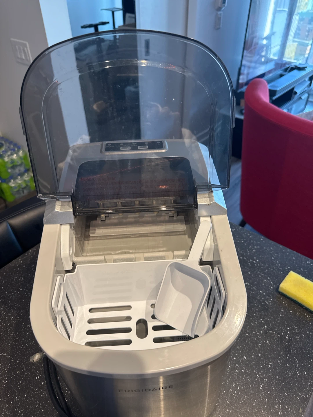 Frigidaire Stainless Steel Countertop Ice Maker - photo 2