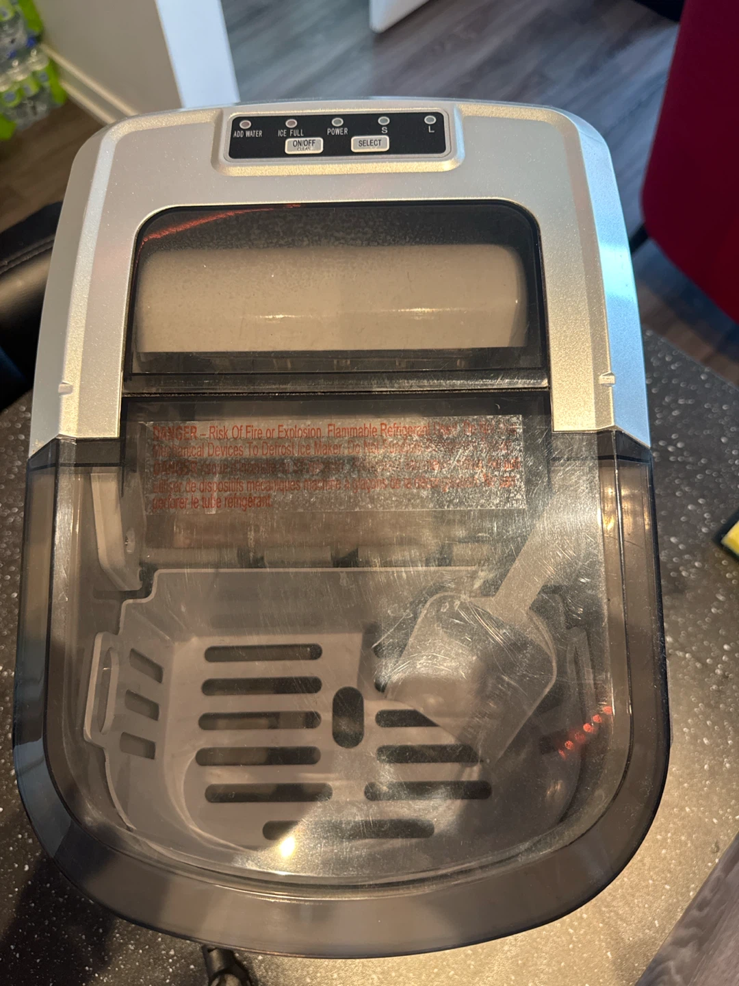 Frigidaire Stainless Steel Countertop Ice Maker - photo 5