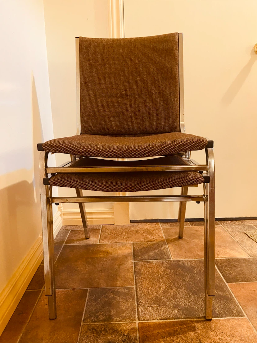 Set of 10 Stackable Chairs - photo 2