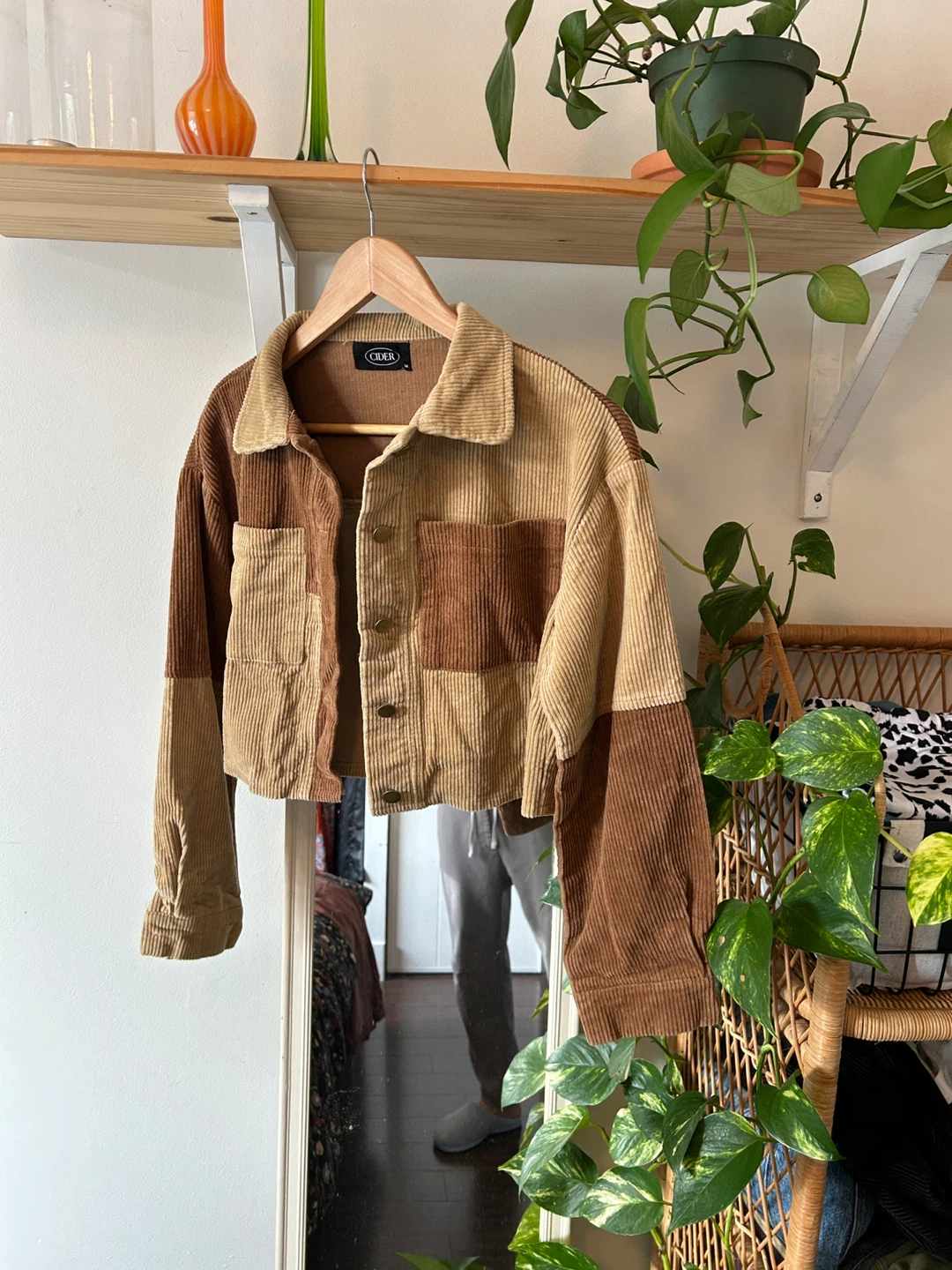 Patchwork Corduroy Jacket - photo 2