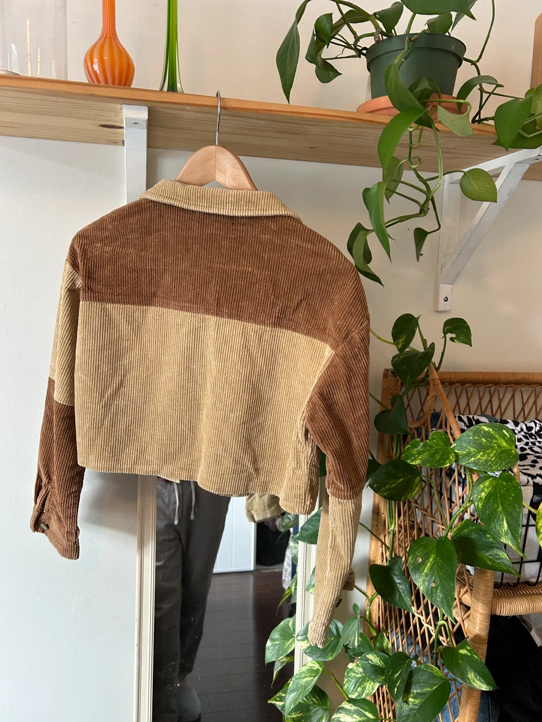 Patchwork Corduroy Jacket - photo 5