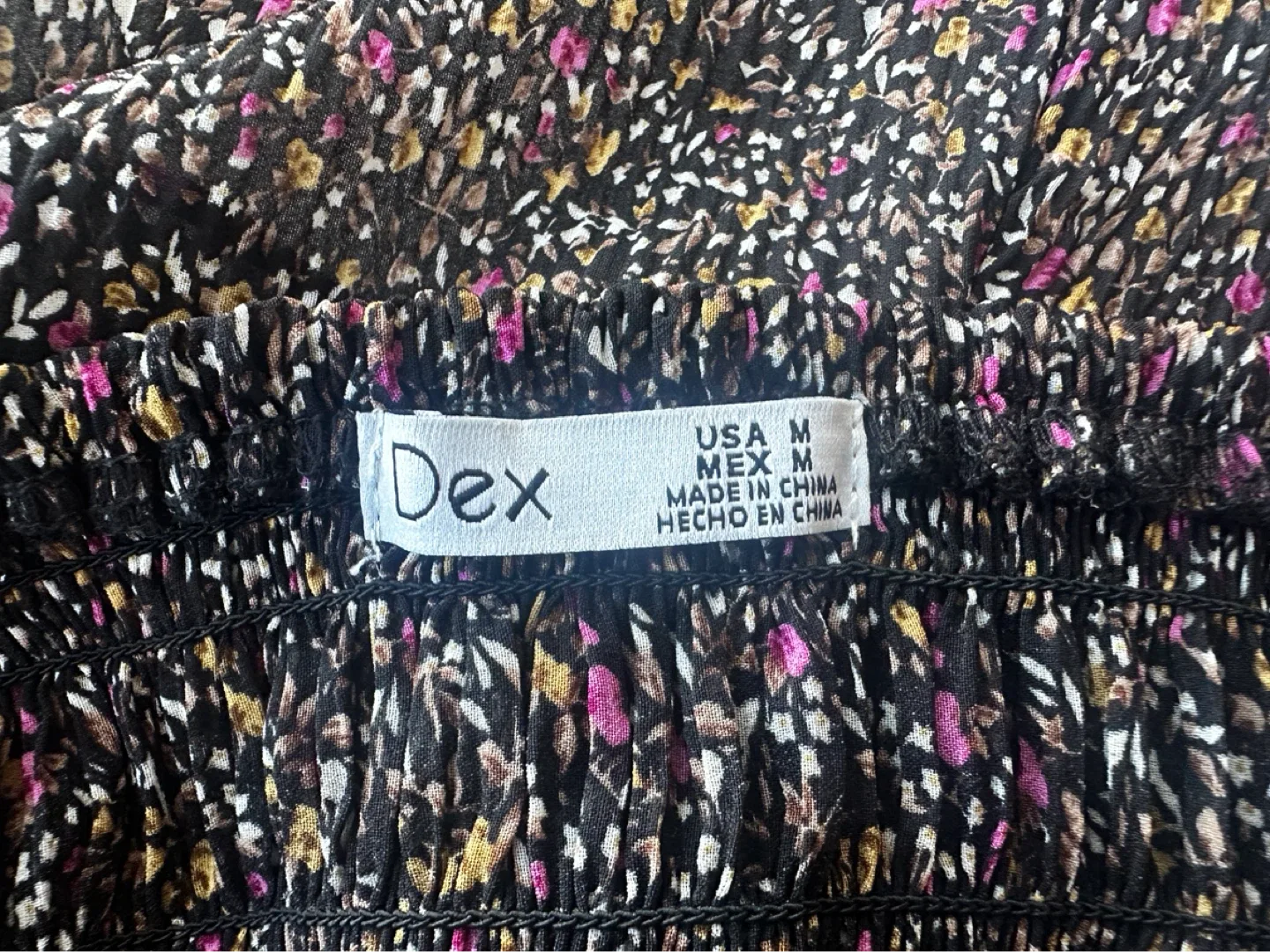 Dex Floral Long Sleeve Mini Dress - photo 4