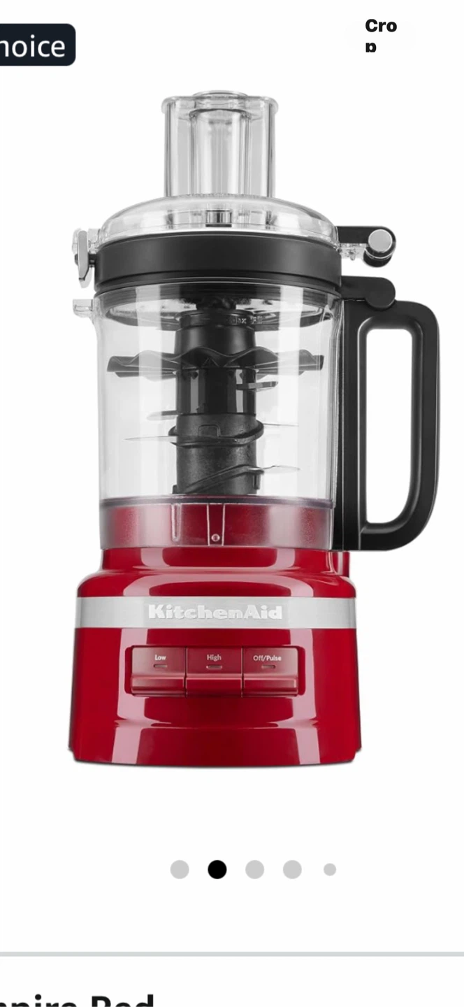 KitchenAid Food Processor Empire Red - photo 2