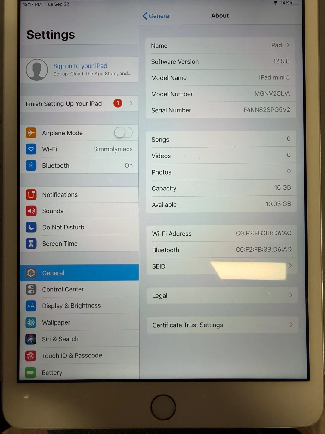 Apple iPad mini 3 – 16GB Wi-Fi – Silver - photo 3