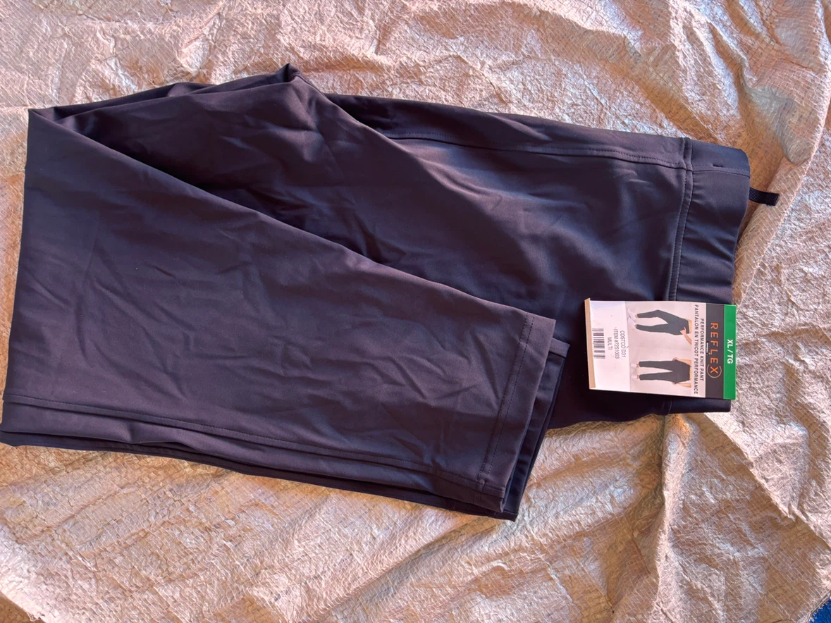 Reflex Performance Knit Pants - Black XL/TG