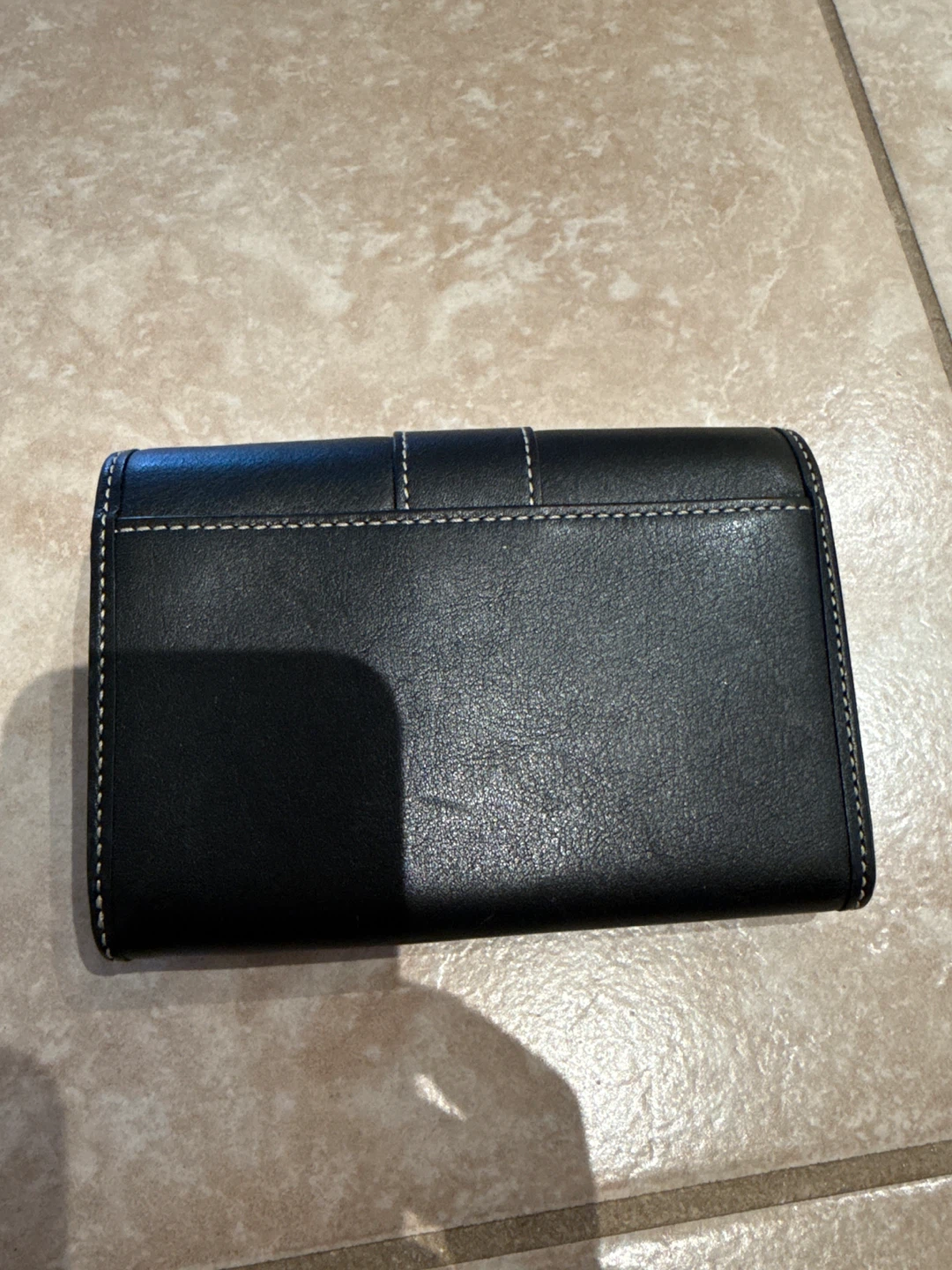 Coach Black Leather Wallet - photo 2