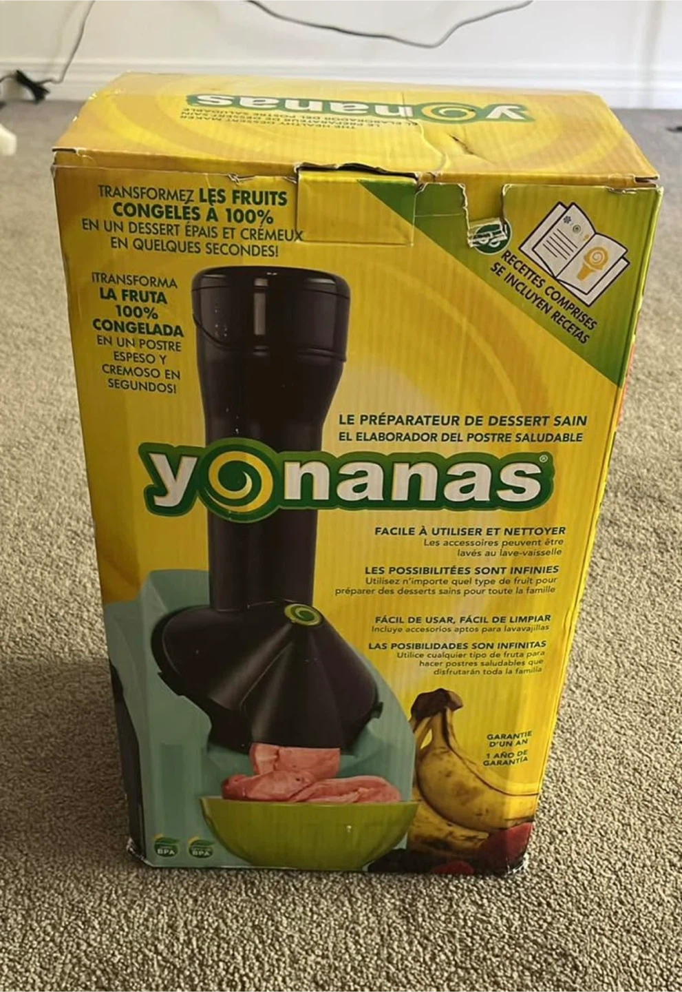 Yonanas Healthy Dessert Maker