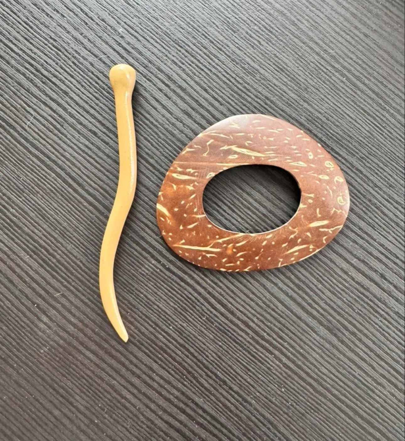 Wooden Brooch - photo 2