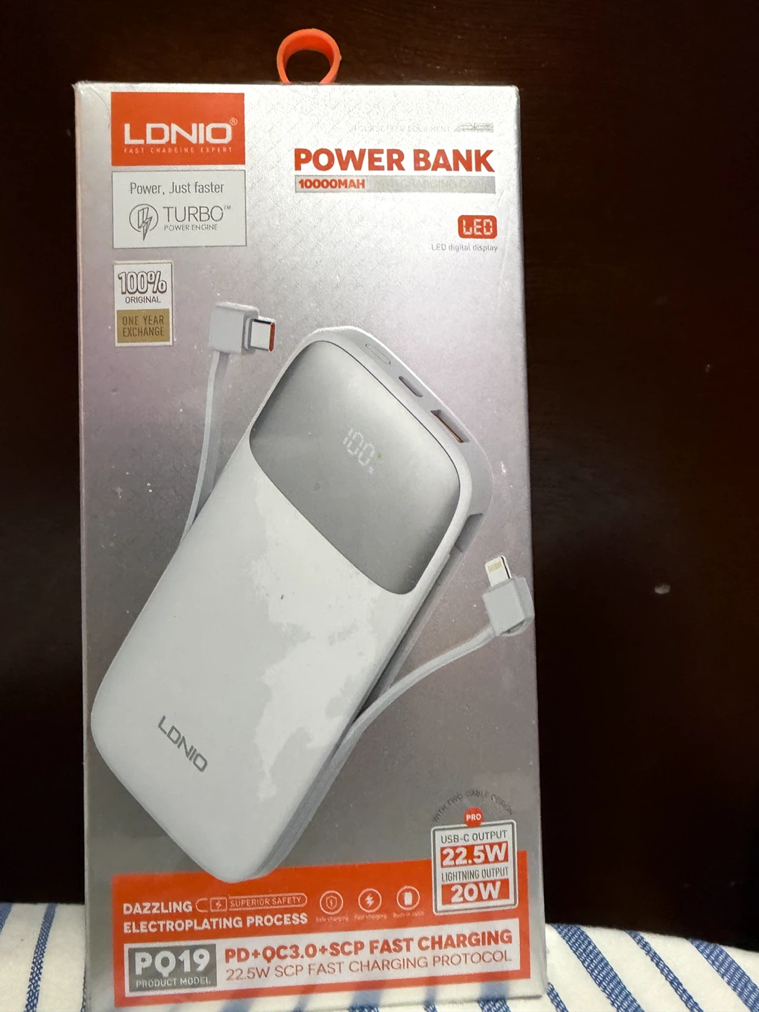 LDNIO 10000mAh Power Bank PQ19