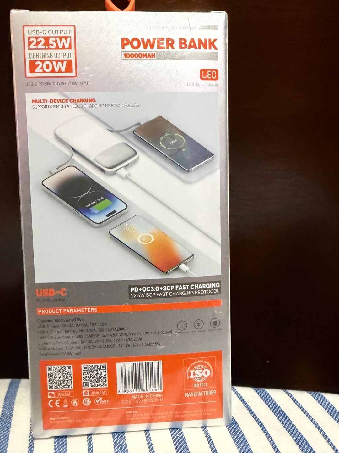 LDNIO 10000mAh Power Bank PQ19 - photo 2