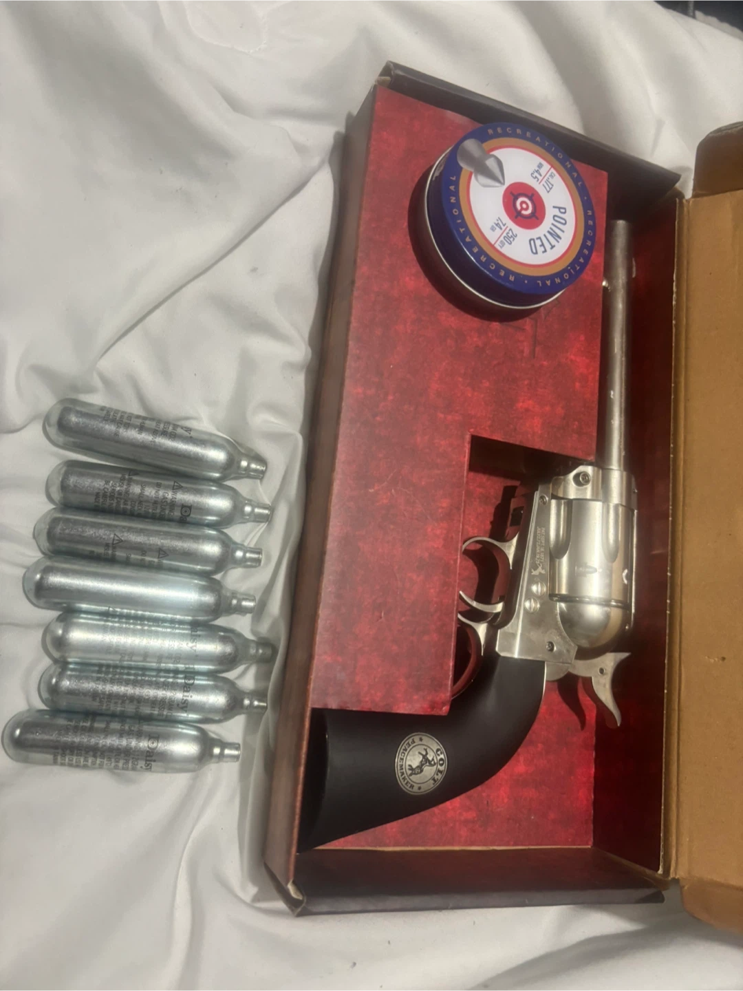 Colt Peacemaker .177 Cal CO2 Pellet Airgun Set