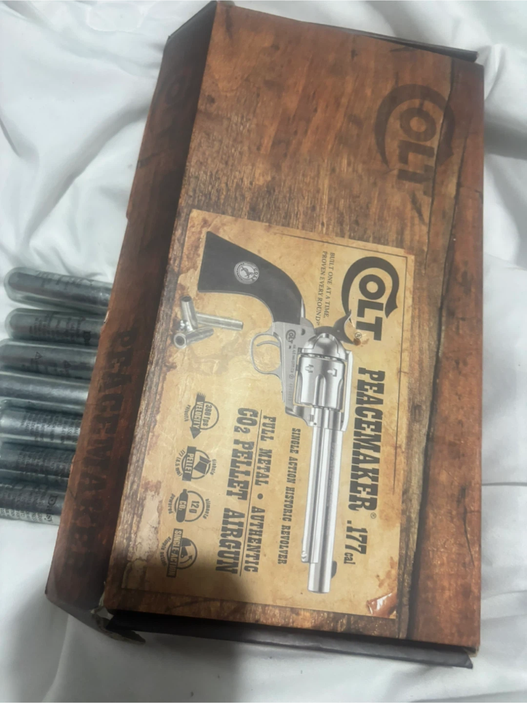 Colt Peacemaker .177 Cal CO2 Pellet Airgun Set - photo 2