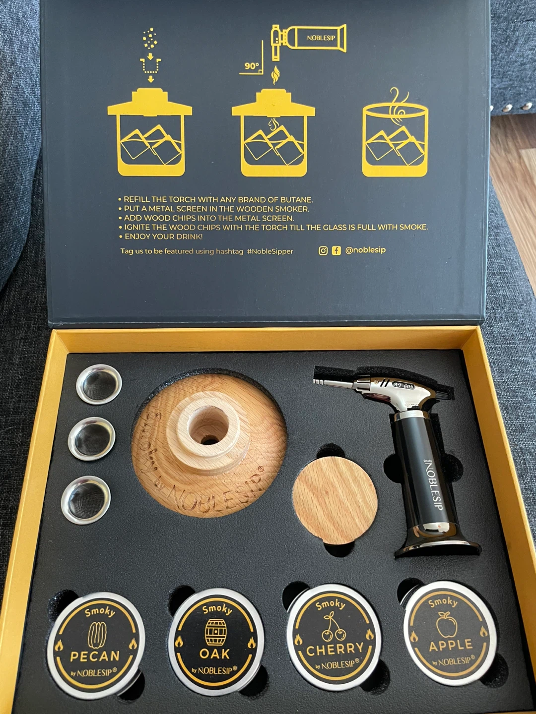 Noblesip Premium Cocktail Smoker Set - photo 2