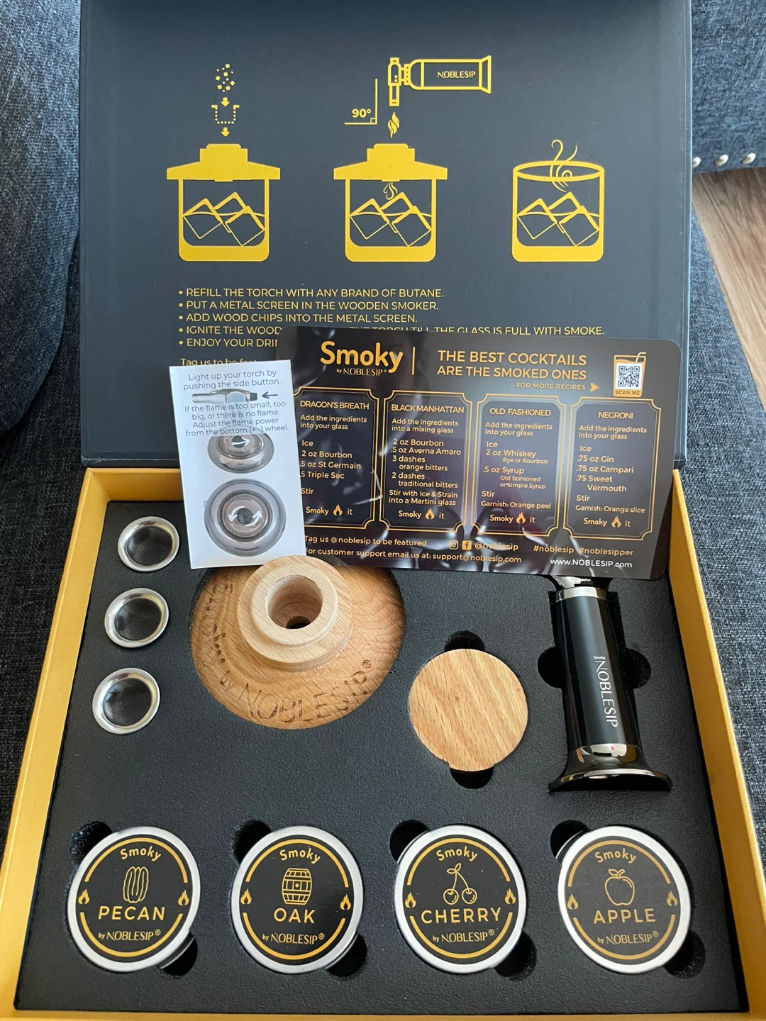 Noblesip Premium Cocktail Smoker Set - photo 3