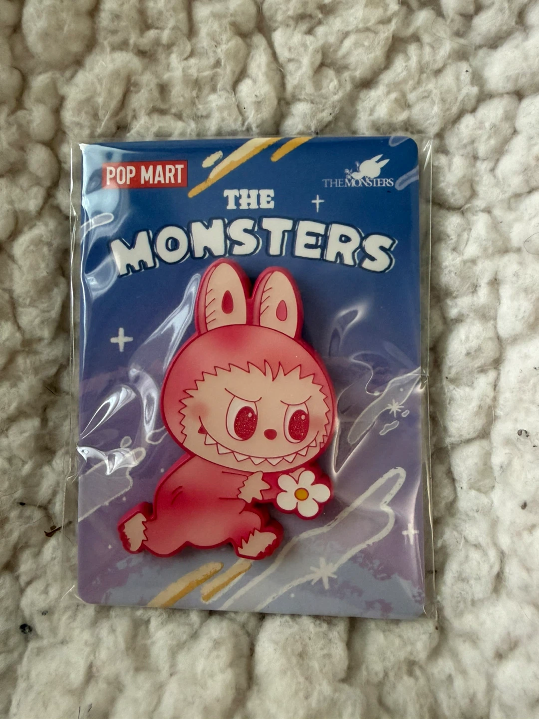 Pop Mart The Monsters Big Into Energy Series Badge - Red