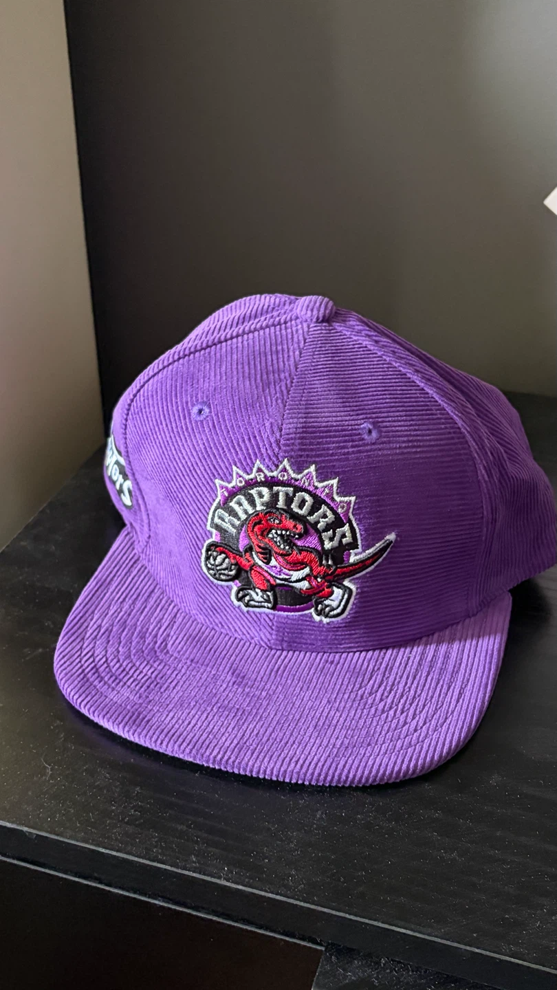 Toronto Raptors Corduroy Snapback Hat