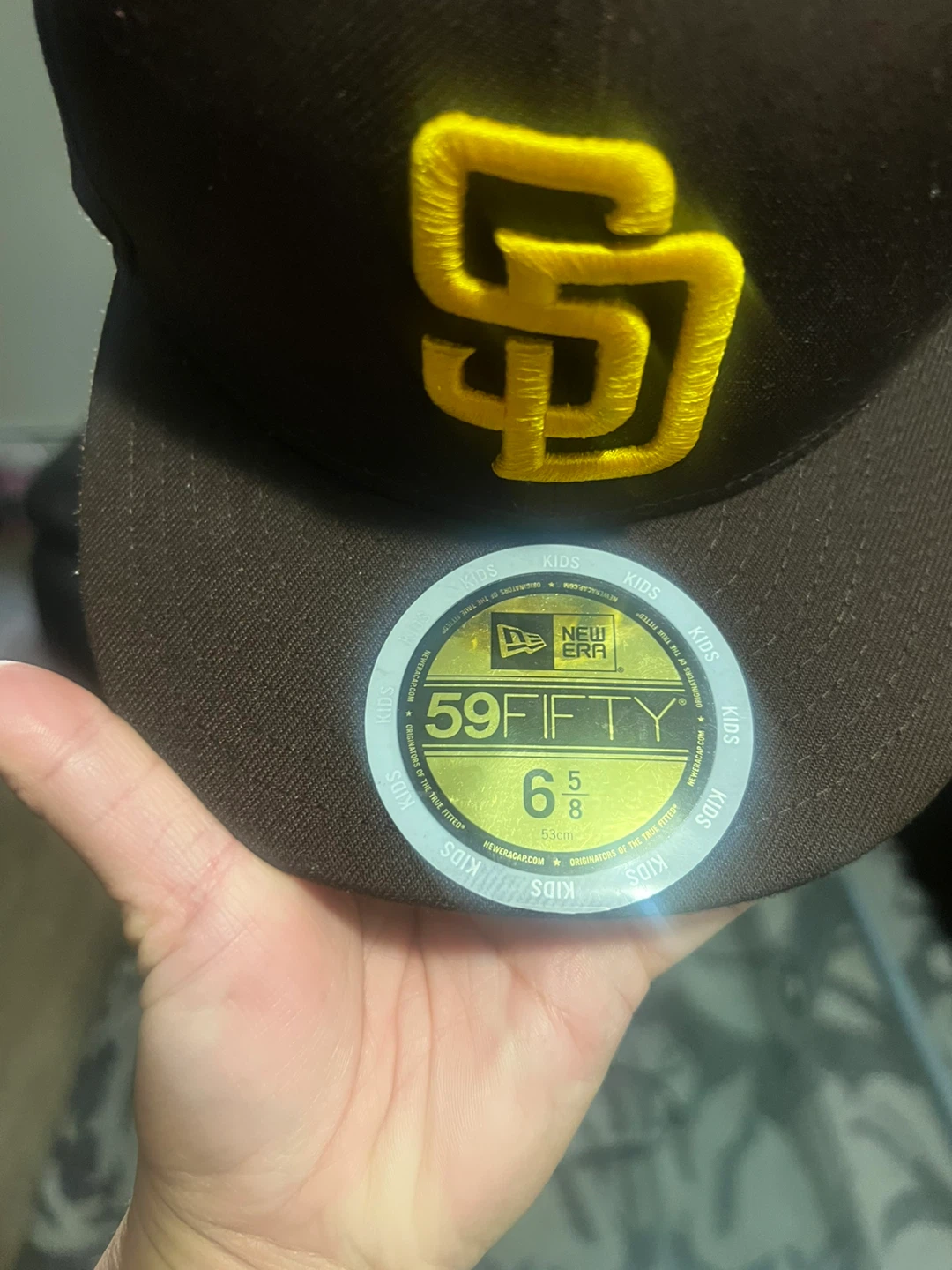 New Era San Diego Padres Kids Fitted Hat