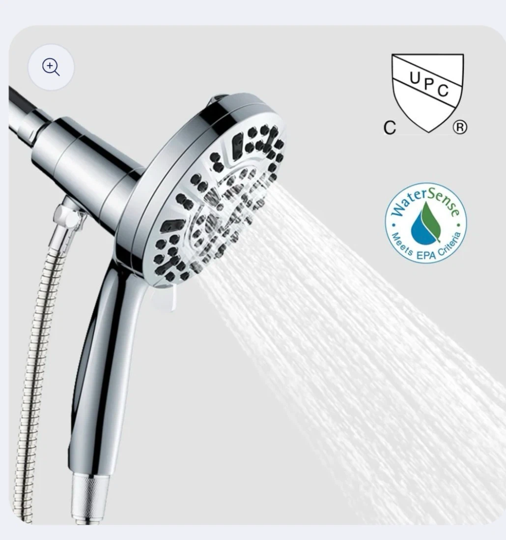 GOESMO 16991 Handheld Magnetic Shower Head