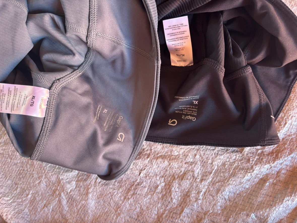 NWOT 2 Pairs GapFit Leggings Size XL - photo 2