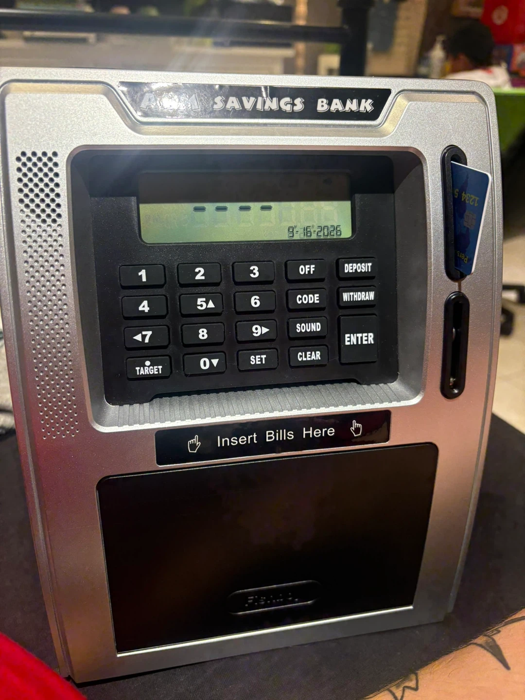 ATM Savings Bank Toy
