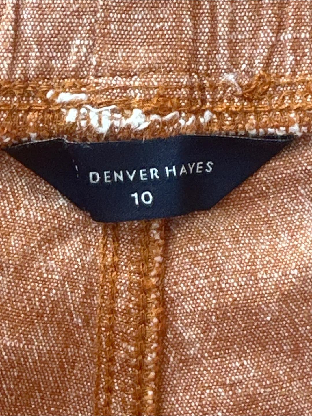 Denver Hayes Linen-Blend Shorts Size 10 - photo 3