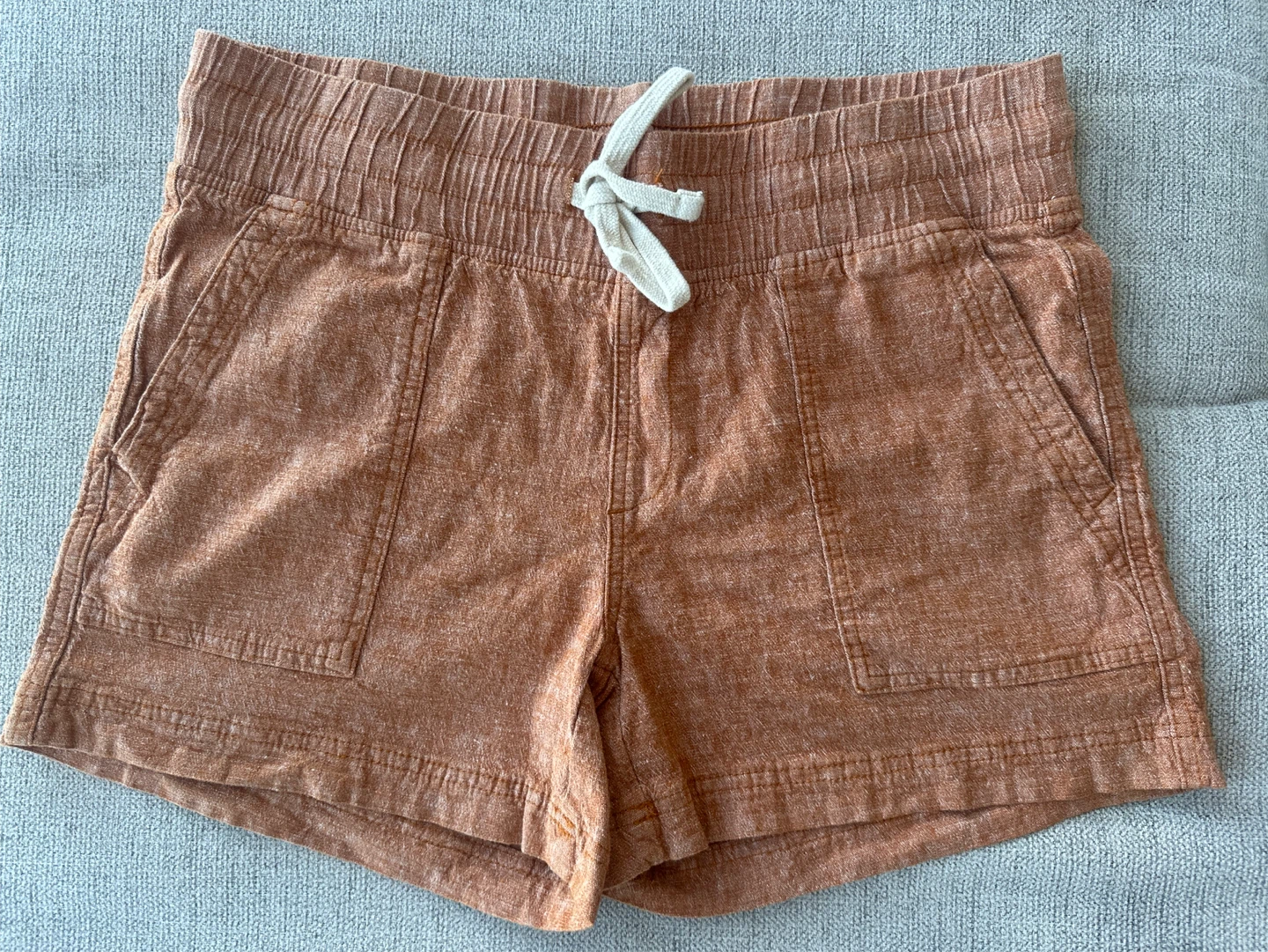 Denver Hayes Linen-Blend Shorts Size 10