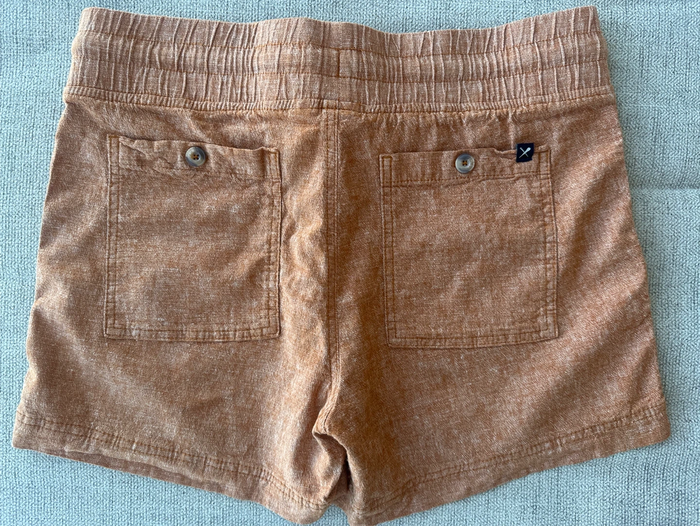 Denver Hayes Linen-Blend Shorts Size 10 - photo 2