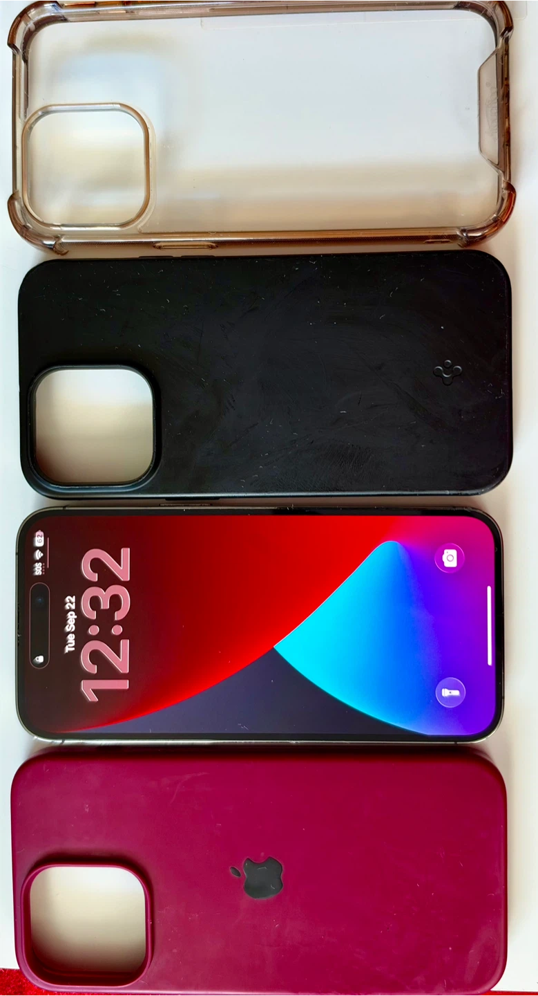 iPhone 14 Pro Max with Three Cases - photo 5