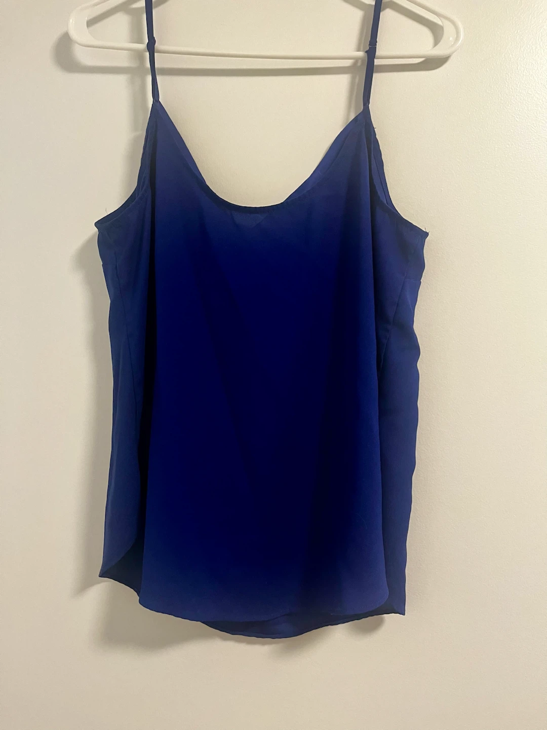 Blue Sleeveless Top with adjustable straps - photo 4