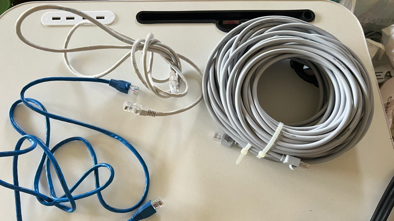 Assorted Cat6 Ethernet Network Cables