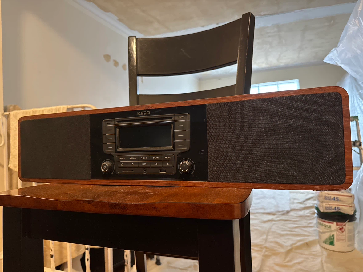 KEiiD Wooden Stereo System KD-V01. Perfect condition!!