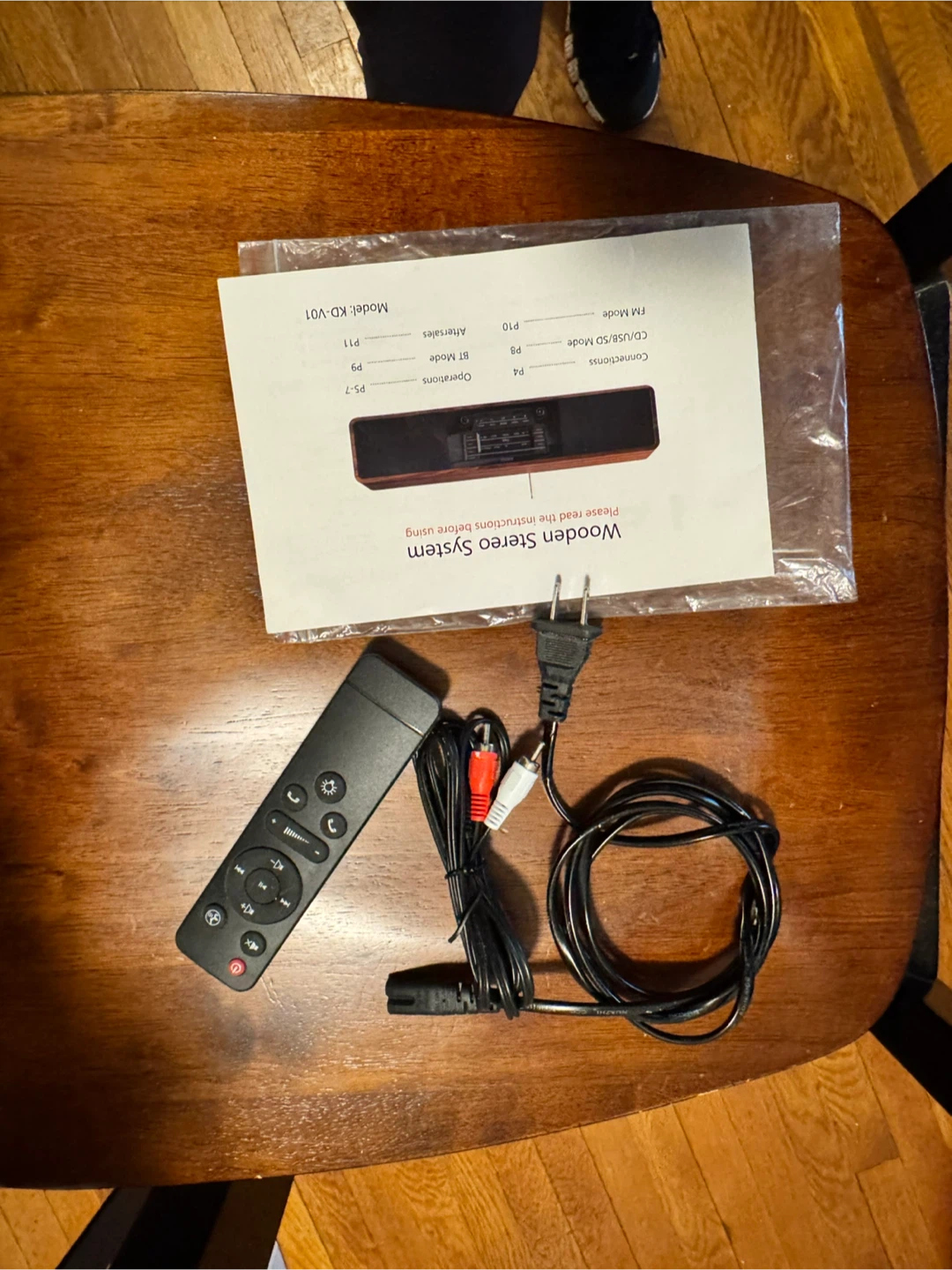 KEiiD Wooden Stereo System KD-V01. Perfect condition!! - photo 2