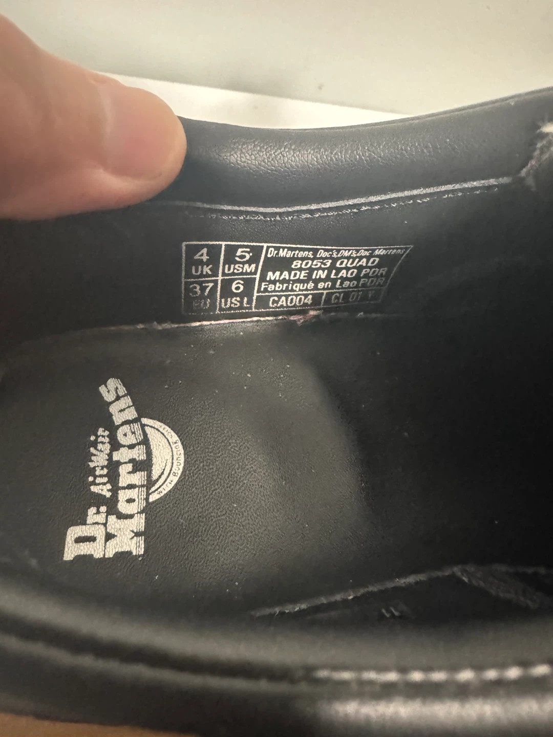 Dr. Martens 8053 Quad Platform Shoes Size US 6 - photo 3