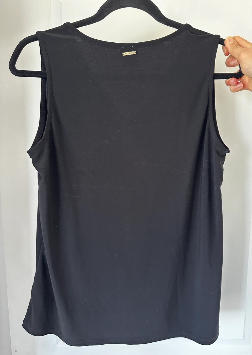 Anne Klein Black Sleeveless Top - photo 2