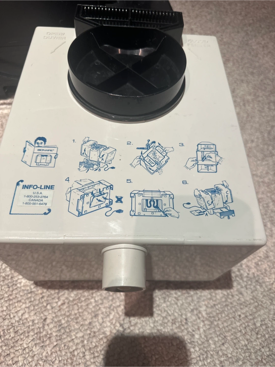 Bionaire Clean Mist 4s Humidifier - photo 2