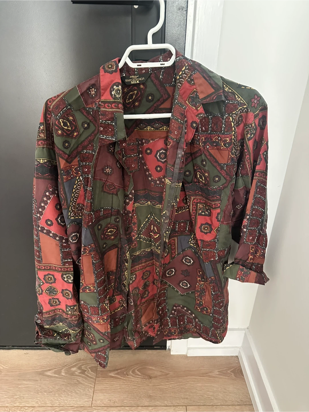 Vintage Marks & Spencer Silk Shirts