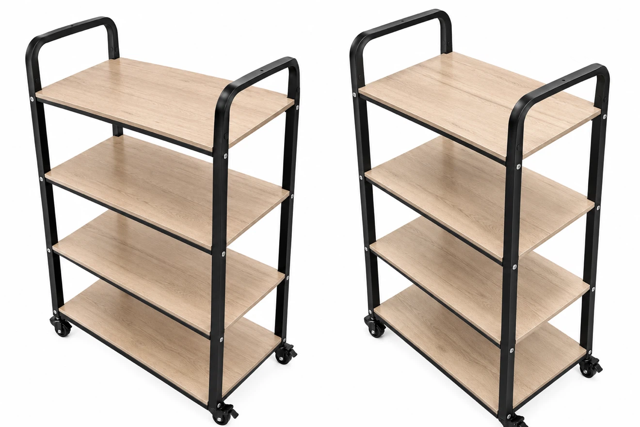 4-Tier Rolling Storage Cart - photo 2