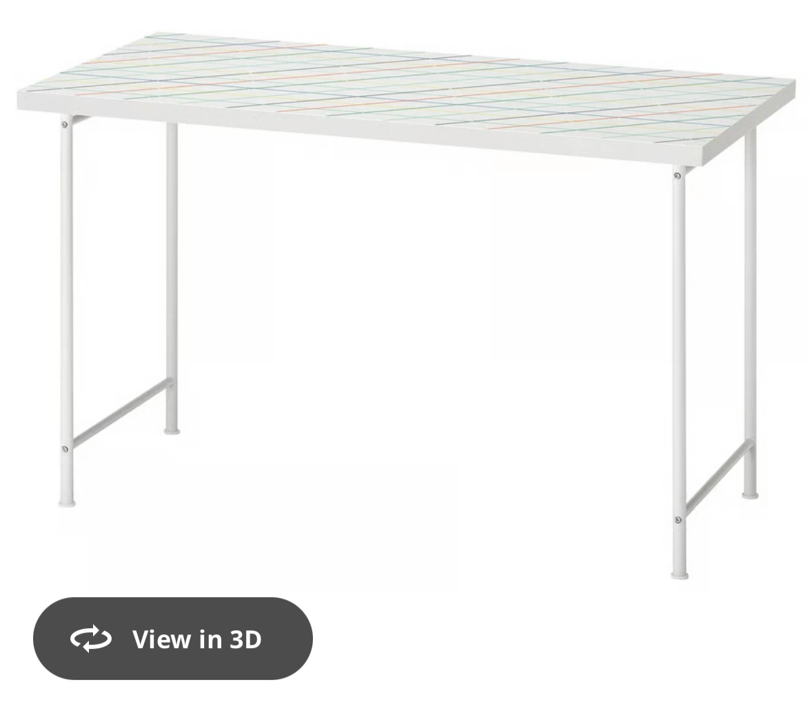 IKEA Desk with Patterned Top (new in box)