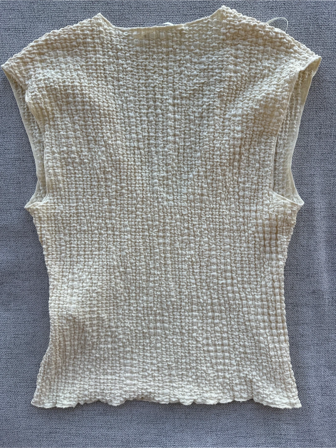 Zara textured sleeveless top - photo 2
