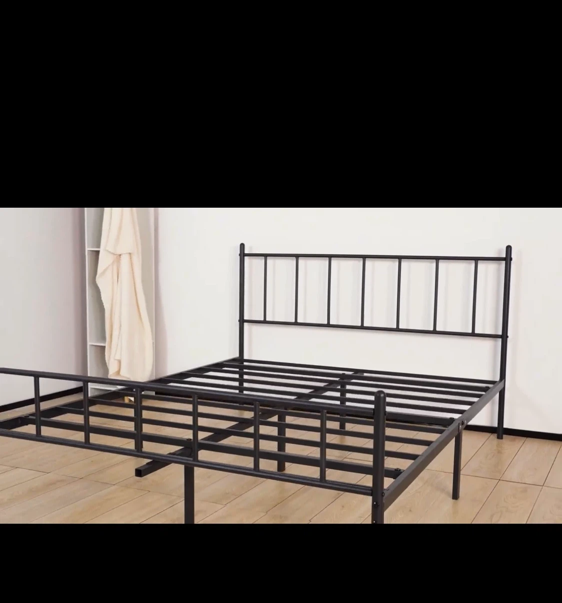 Black Metal Bed Frame - photo 3