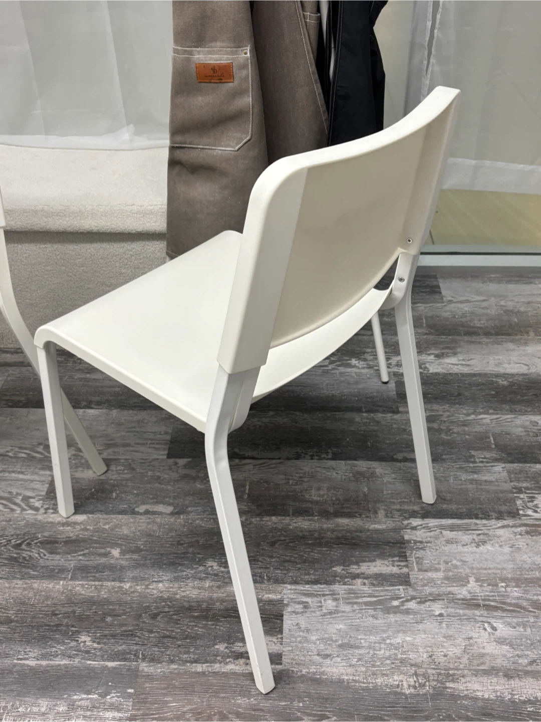 IKEA White Chair / TRODORES / 4ea - photo 2