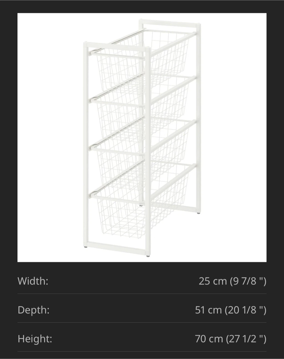 IKEA JONAXEL storage unit - photo 2