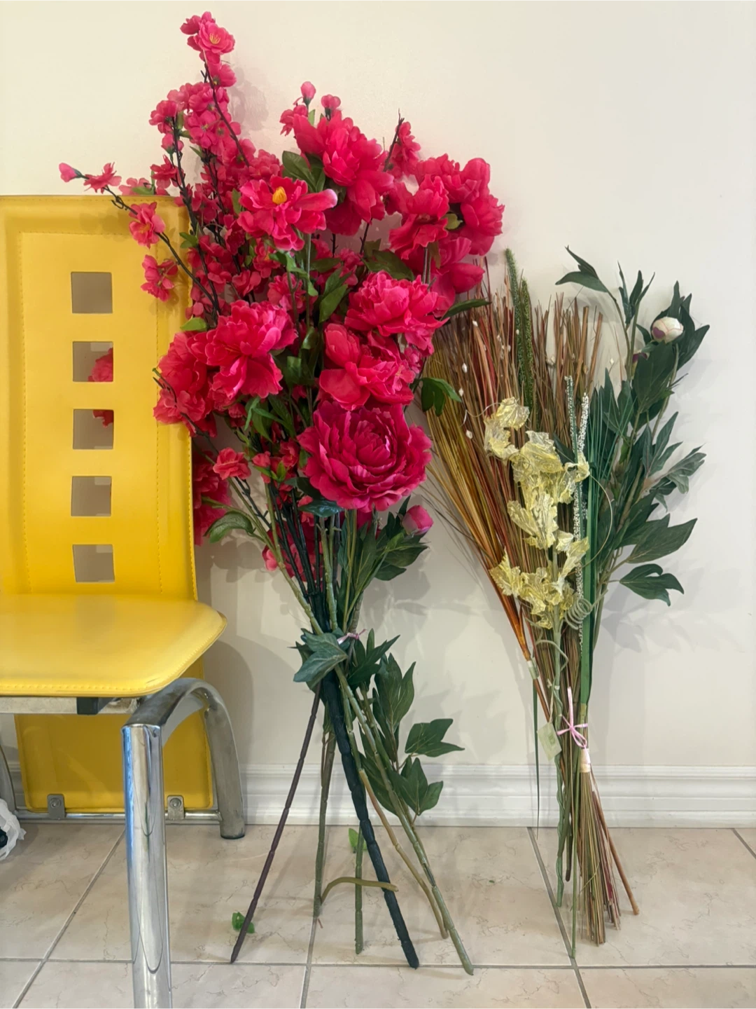 Two Decorative Artificial Flower Bundles - photo 3