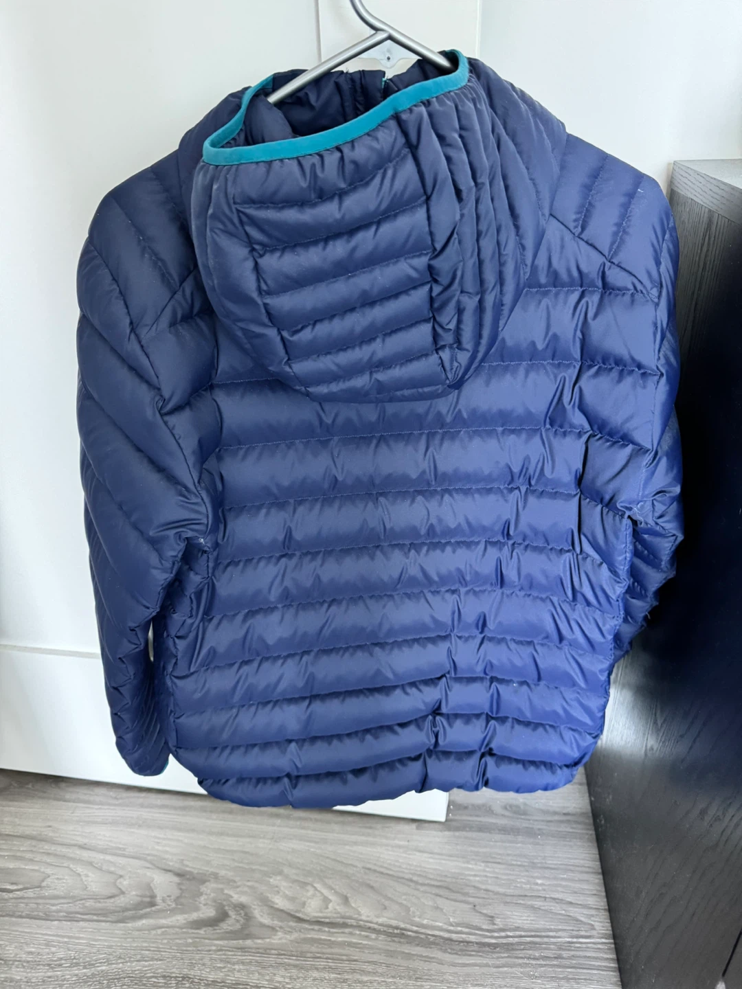 Woods Navy Blue Puffer Jacket with Hood - photo 2