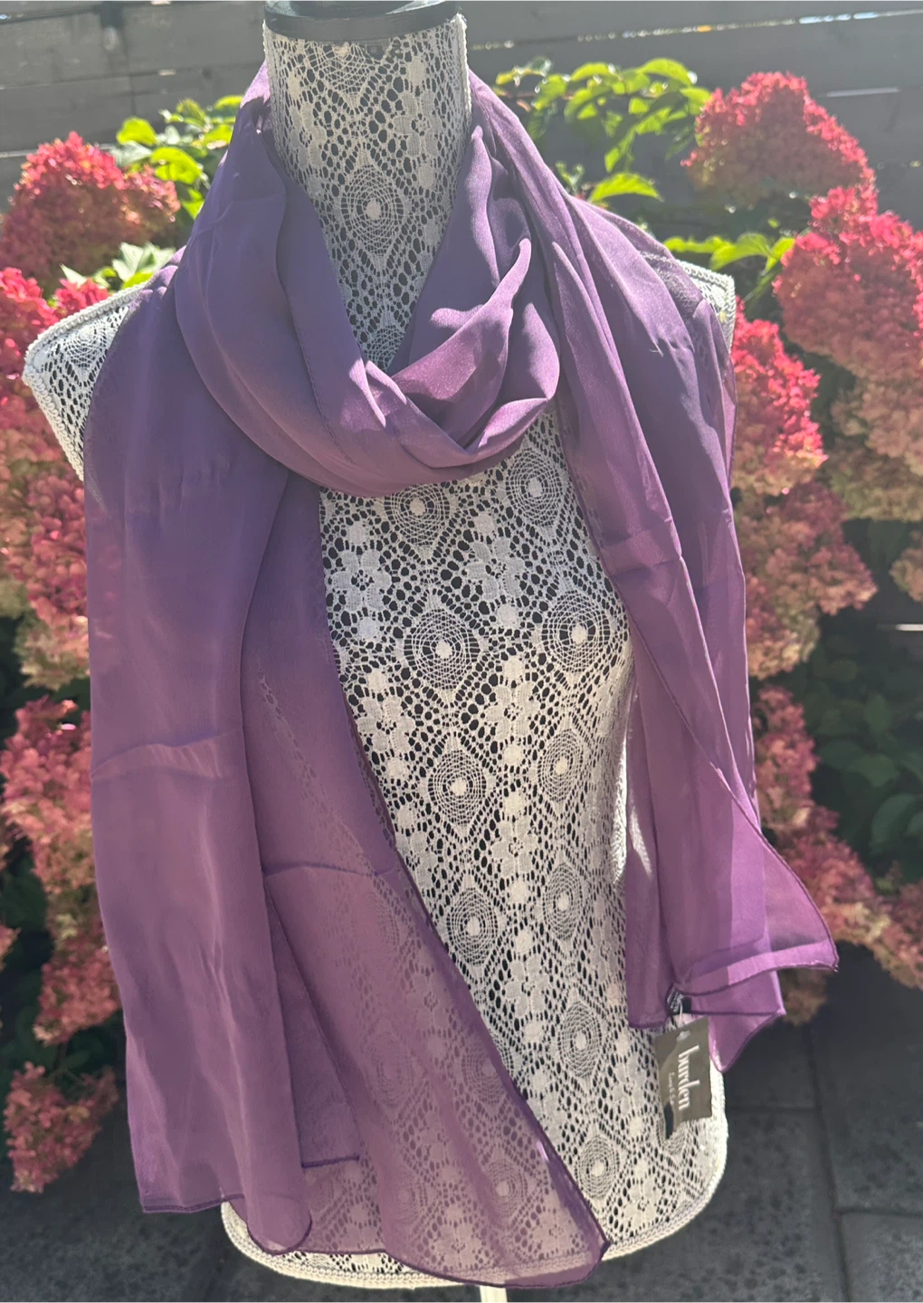 New Sheer Scarves - Assorted Colours