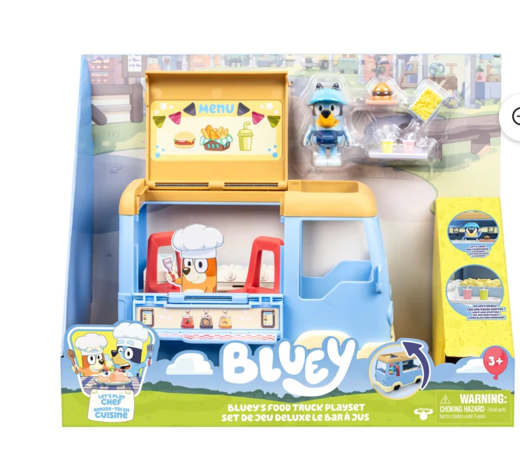🍔 Bluey Food Truck Playset – Brand New – $15 🩵 - photo 2