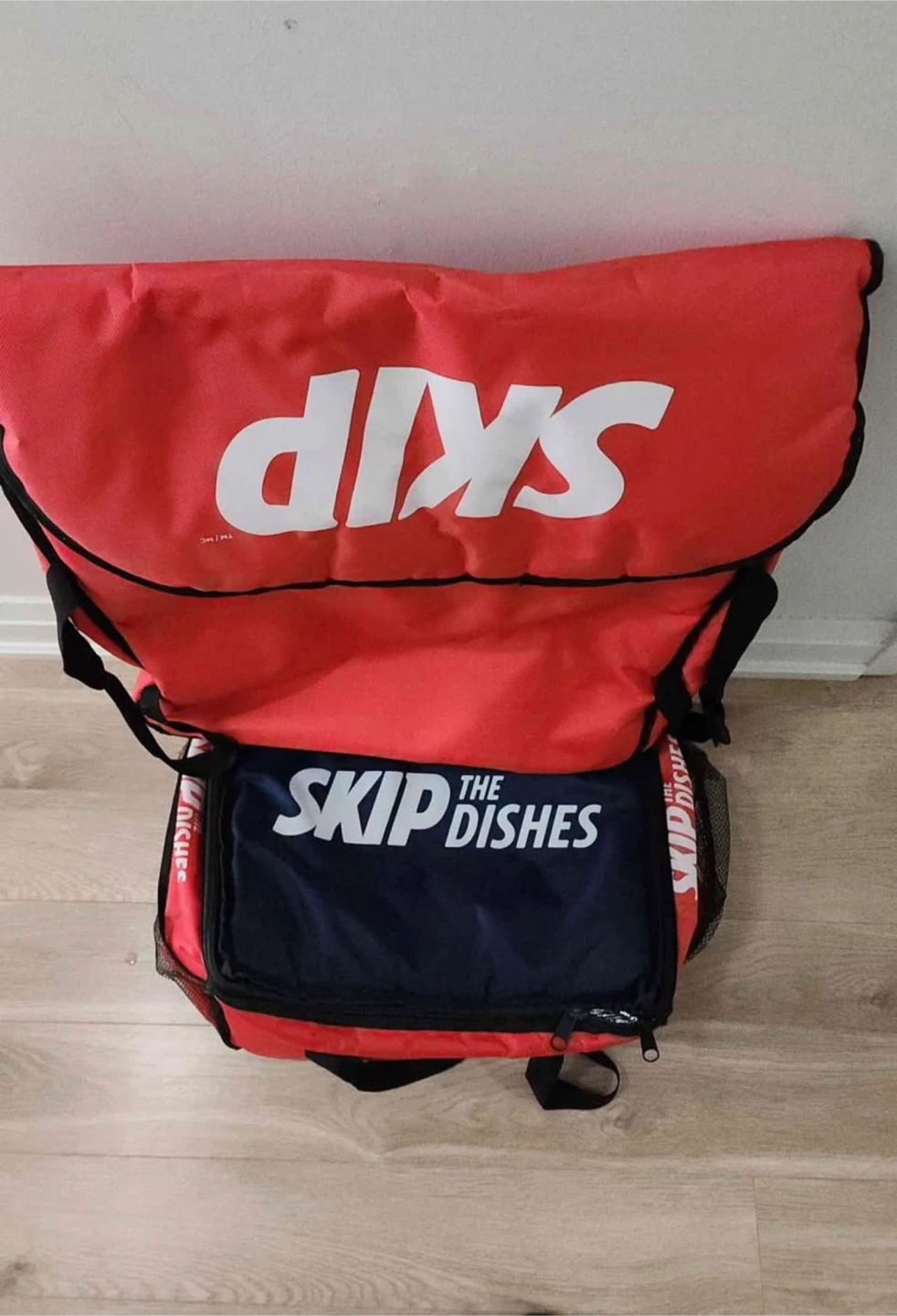 Skip The Dishes Delivery Backpack