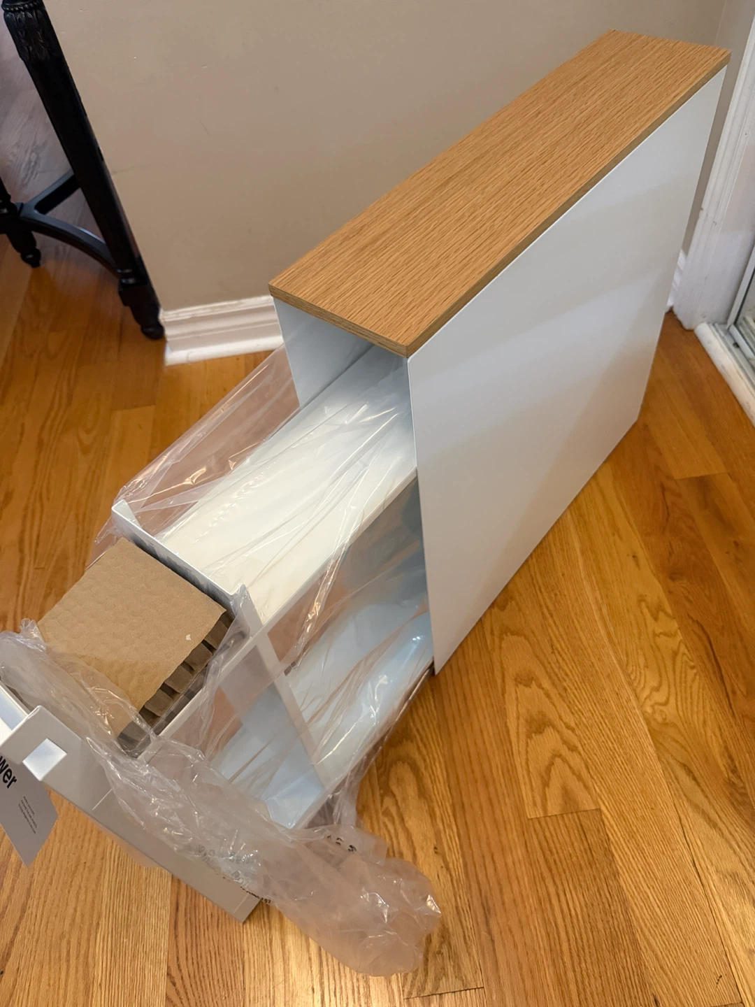 Slim Bathroom Storage Cabinet - photo 4