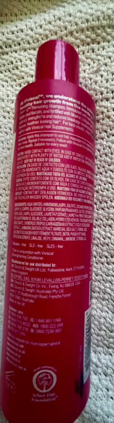 Viviscal Thickening Shampoo 250ml - photo 3